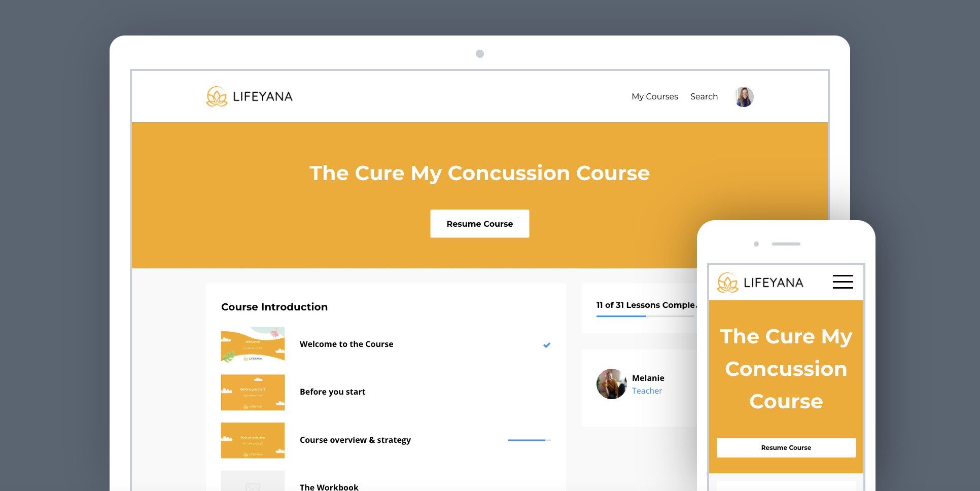 The Cure My Concussion Course